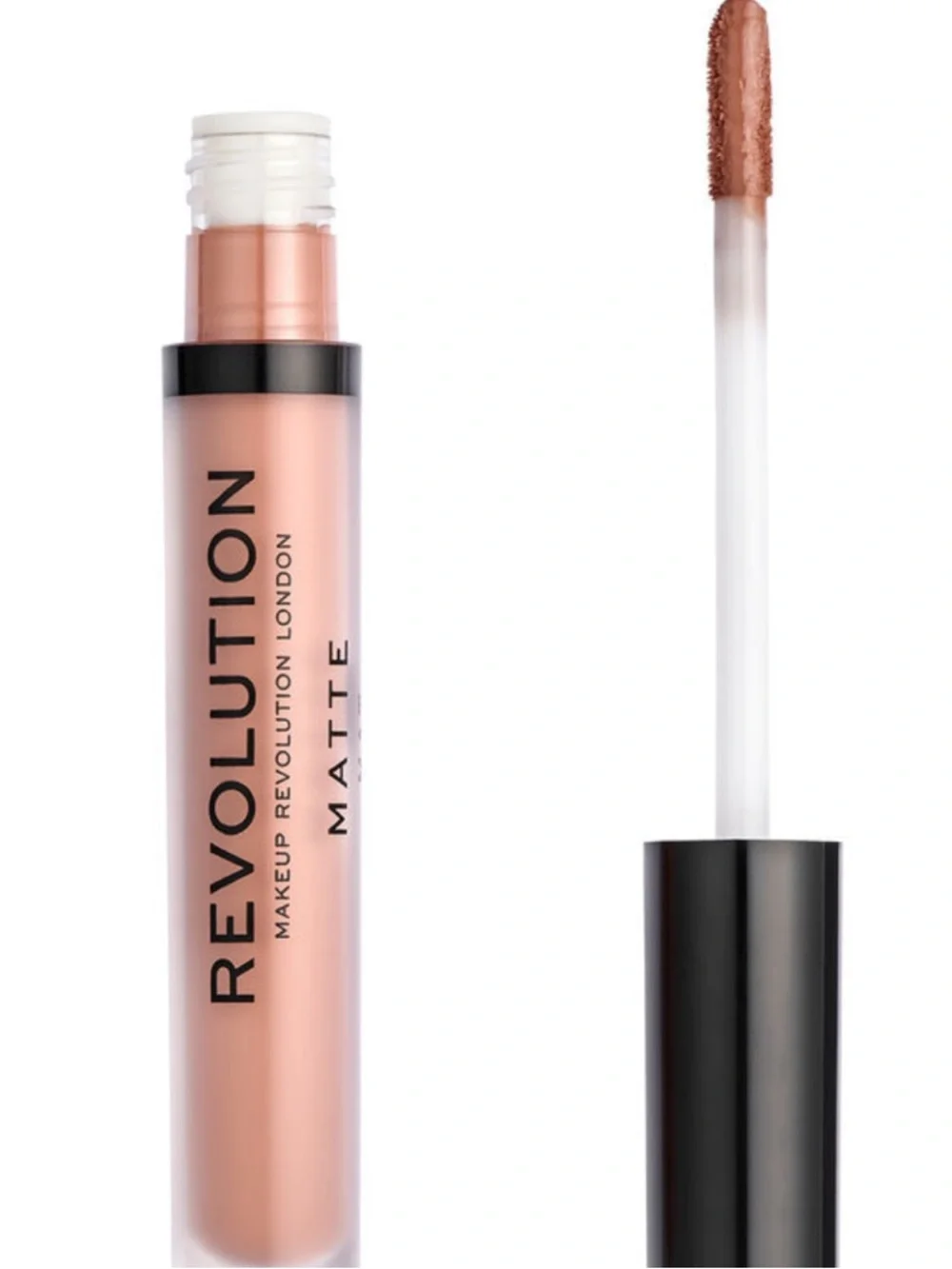 Revolution Matte Liquid Lipstick - Nude Peachy Brown Head Turner